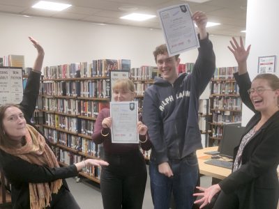 Certificates awarded at Deutsch American Institute, Nuremberg