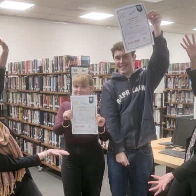 Certificates awarded at Deutsch American Institute, Nuremberg