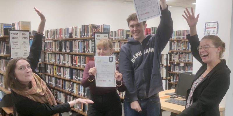 Certificates awarded at Deutsch American Institute, Nuremberg